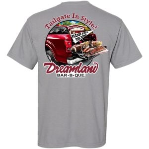 Tailgate in Style - Short Sleeve W/ Poc - Gray