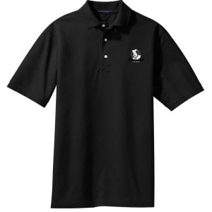 MR BISHOP MGR DRIFIT GOLF POLO - BLACK